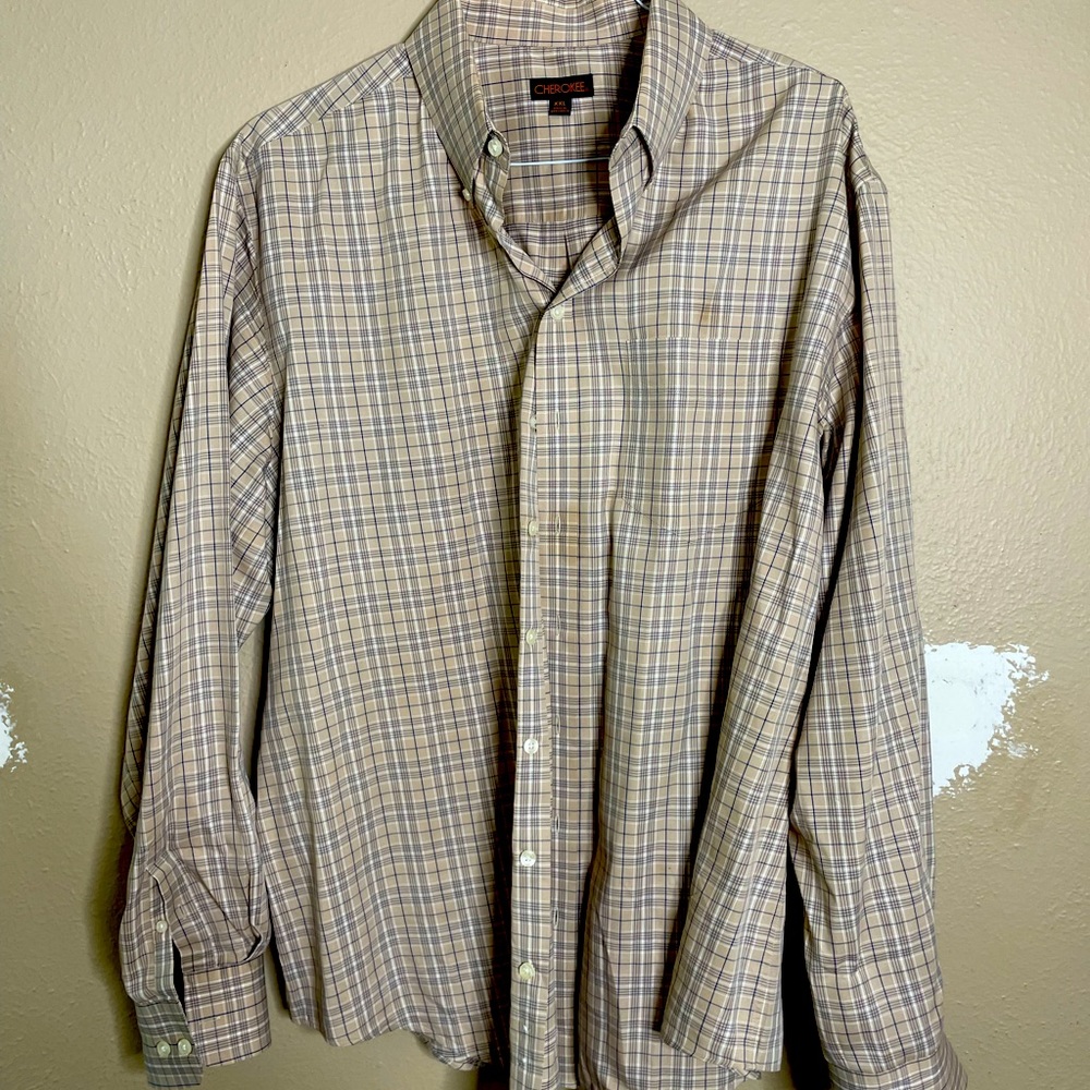 Men’s dress shirt from Cherokee. XXL